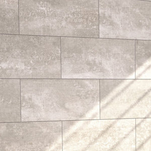 Urban Grey Matt Ceramic Wall & floor Tile  Pack of 5  (L)600mm (W)300mm