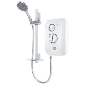 Triton T80 Easi-Fit+ Thermostatic White Electric Shower  8.5kW
