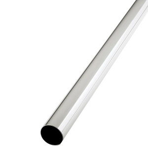 Image of Colorail Chrome-plated Steel Round Tube (L)1.83m (Dia)32mm