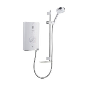 Mira Sport Max Airboost White Electric Shower 9kW
