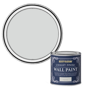 Rust-Oleum Chalky Finish Wall Winter grey Flat matt Emulsion paint  125ml