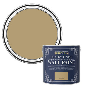 Rust-Oleum Chalky Finish Wall Sandstorm Flat Matt Emulsion Paint  2.5L