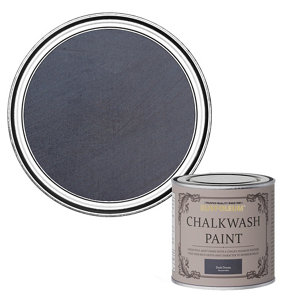 Rust-Oleum Chalkwash Dark denim Flat matt Emulsion paint  125ml