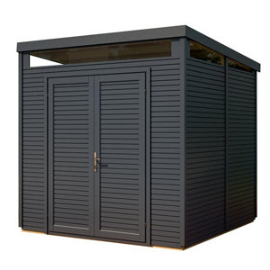 Rowlinson Paramount Buildings 8x8 Pent Tongue & groove Wooden Shed