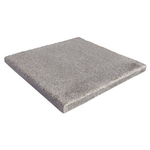 Image of Textured Dark grey Paving slab (L)600mm (W)600mm