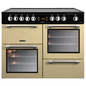 Leisure Cookmaster CK100C210K Freestanding Electric Range cooker with Electric Hob