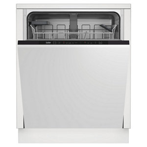 Beko DIN15Q10 Integrated White Full size Dishwasher