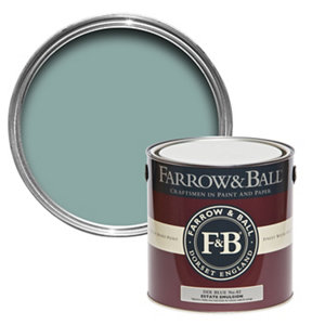 Farrow & Ball Estate Dix blue No.82 Matt Emulsion paint 2.5