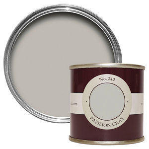 Farrow & Ball Estate Pavilion gray No.242 Emulsion paint  100ml Tester pot