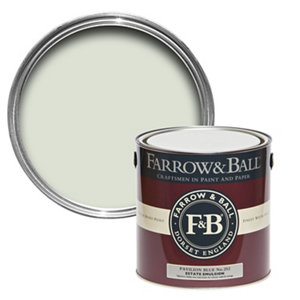 Farrow & Ball Estate Pavilion blue No.252 Matt Emulsion paint  2.5L