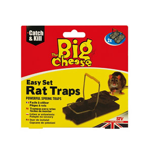 The Big Cheese Rat trap  Pack of 2