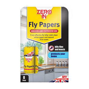 Image of Zero In Fly Paper Pack of 8