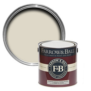 Farrow & Ball School house white No.291 Gloss Metal & wood paint  2.5L