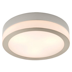 Photo of Laguna chrome effect 3 lamp bathroom ceiling light