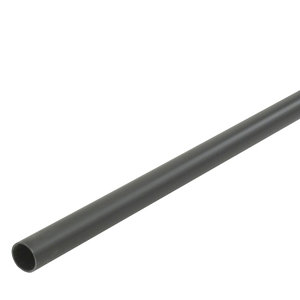 FloPlast Black Push-fit Waste pipe  (L)2m (Dia)32mm