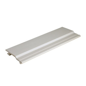 Smooth White uPVC Cladding (W)100mm (T)19mm  Pack