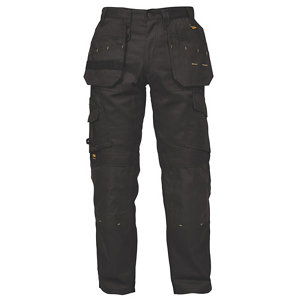 DeWalt Pro Tradesman Black Trousers  W36" L33"