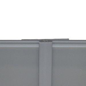 Image of Vistelle Grey H-shaped Panel straight joint (L)2500mm (W)25mm