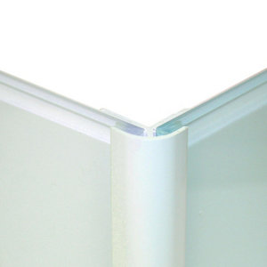 Image of Vistelle Glacier Panel external corner joint (L)2500mm (W)25mm