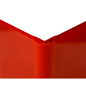 Image of Vistelle Red Panel external corner joint (L)2500mm (W)25mm