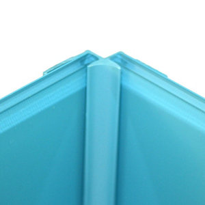 Image of Vistelle Blue atoll Panel internal corner joint (L)2500mm (W)25mm
