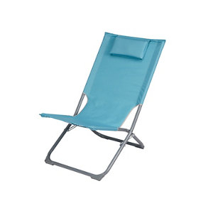 Curacao Still water Metal Beach Chair