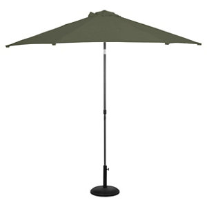 Carambole 2.7m Kaki green Standing parasol