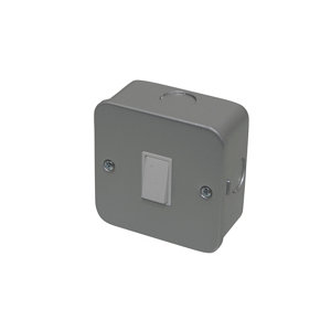 Image of Power Pro 10A 2 way Single Metal-clad switch
