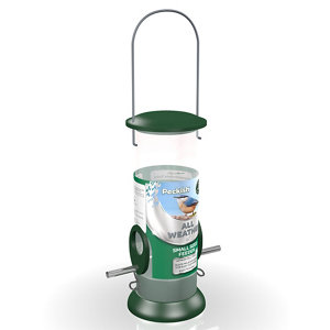 Image of Peckish Stainless steel All weather Bird feeder 0.7L