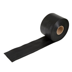 Capital Valley Plastics Ltd Black 500 Micron Damp proof course  (L)30m (W)112mm