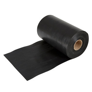 Capital Valley Plastics Ltd Black 500 Micron Damp proof course  (L)30m (W)300mm