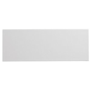 City chic White Matt Ceramic Wall Tile  Pack of 17  (L)400mm (W)150mm