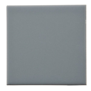 Utopia Grey Gloss Ceramic Wall Tile  Pack of 25  (L)100mm (W)100mm