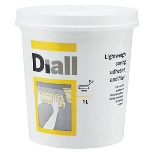 Diall Solvent-free Coving Adhesive & filler 1L