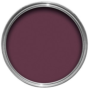 Colours Dark plum Gloss Metal & wood paint  0.75