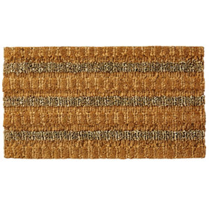 Image of Colours Natural Coir jute & seagrass Door mat (L)0.7m (W)0.4m