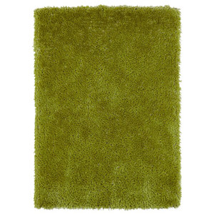Image of Colours Benita Green Rug (L)1.7m (W)1.2m