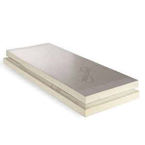 Image of Recticel Instafit Polyurethane Insulation board (L)1.2m (W)0.45m (T)50mm of 1