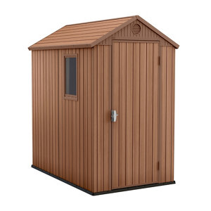 Keter Darwin 6x4 Tongue & groove Composite Shed with floor