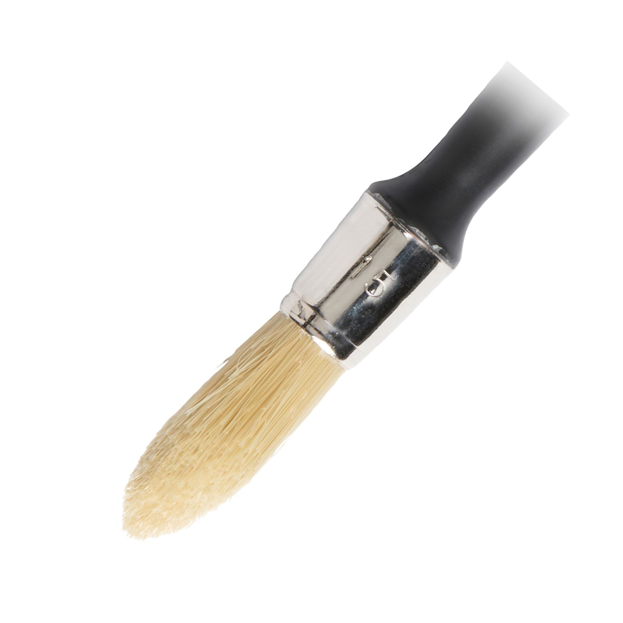 ½" Flagged tip Swan neck paint brush