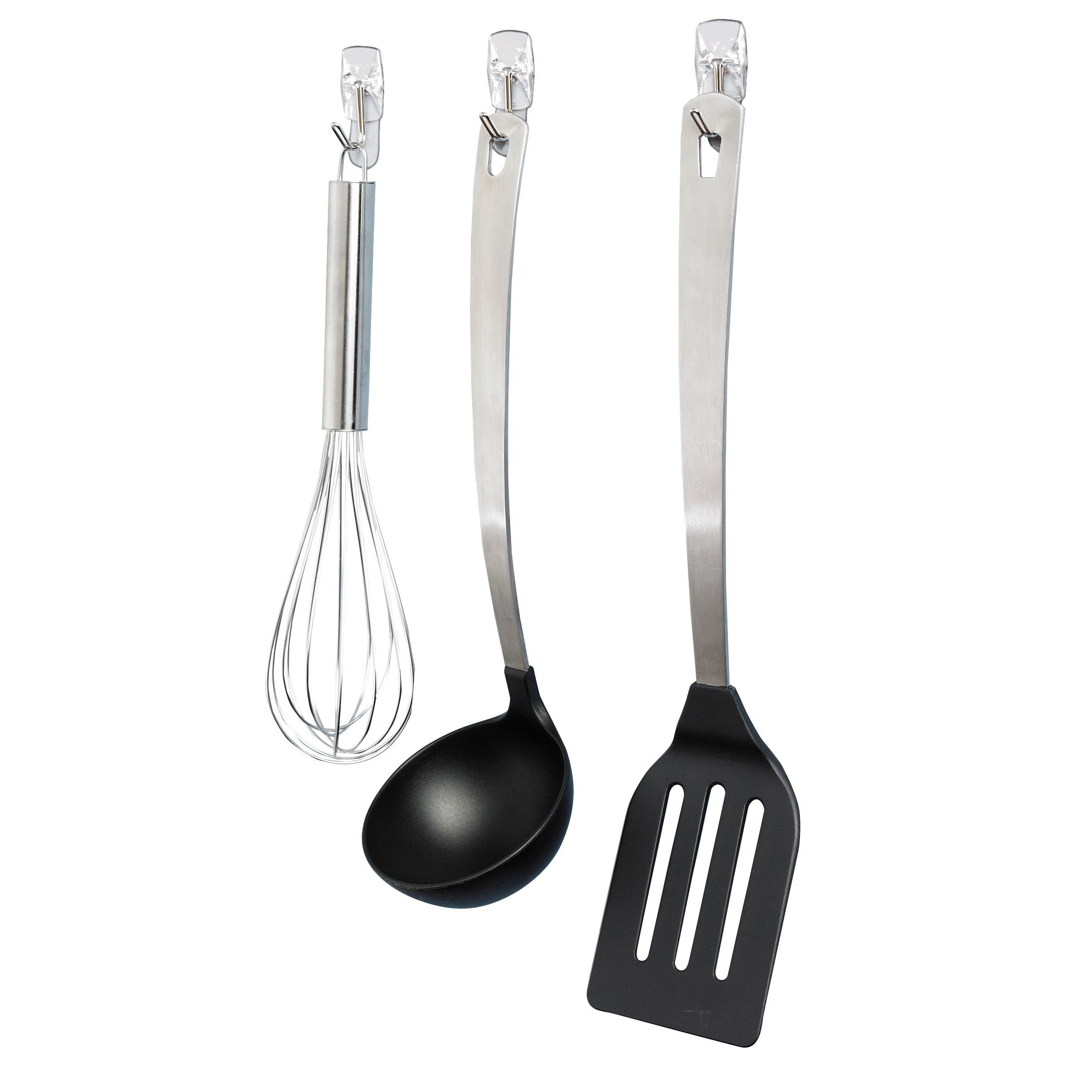 3M Command Plastic Hooks, Pack of 3 Departments DIY at B&Q