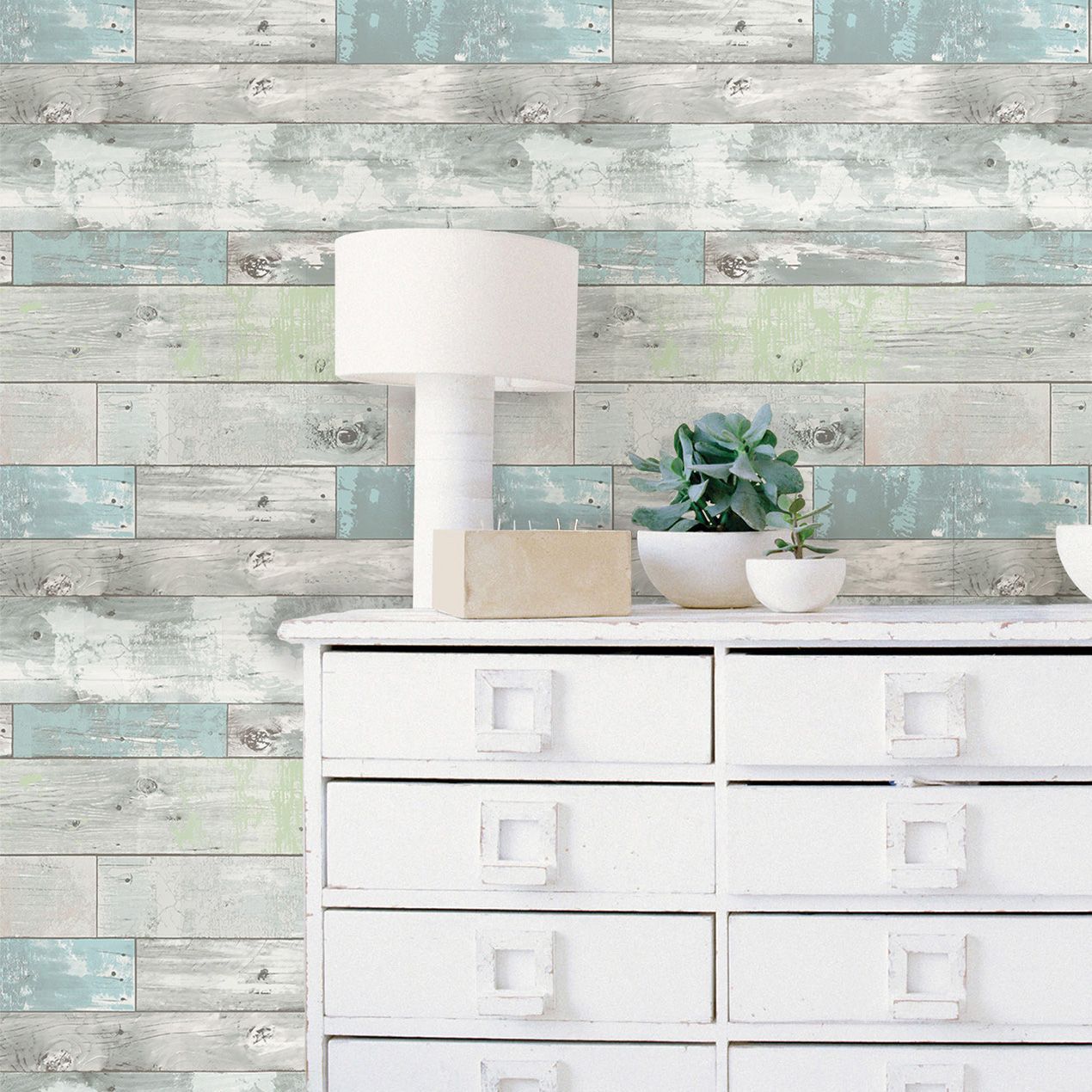 Wallpops Beachwood Grey Peel stick wallpaper L 5500mm 