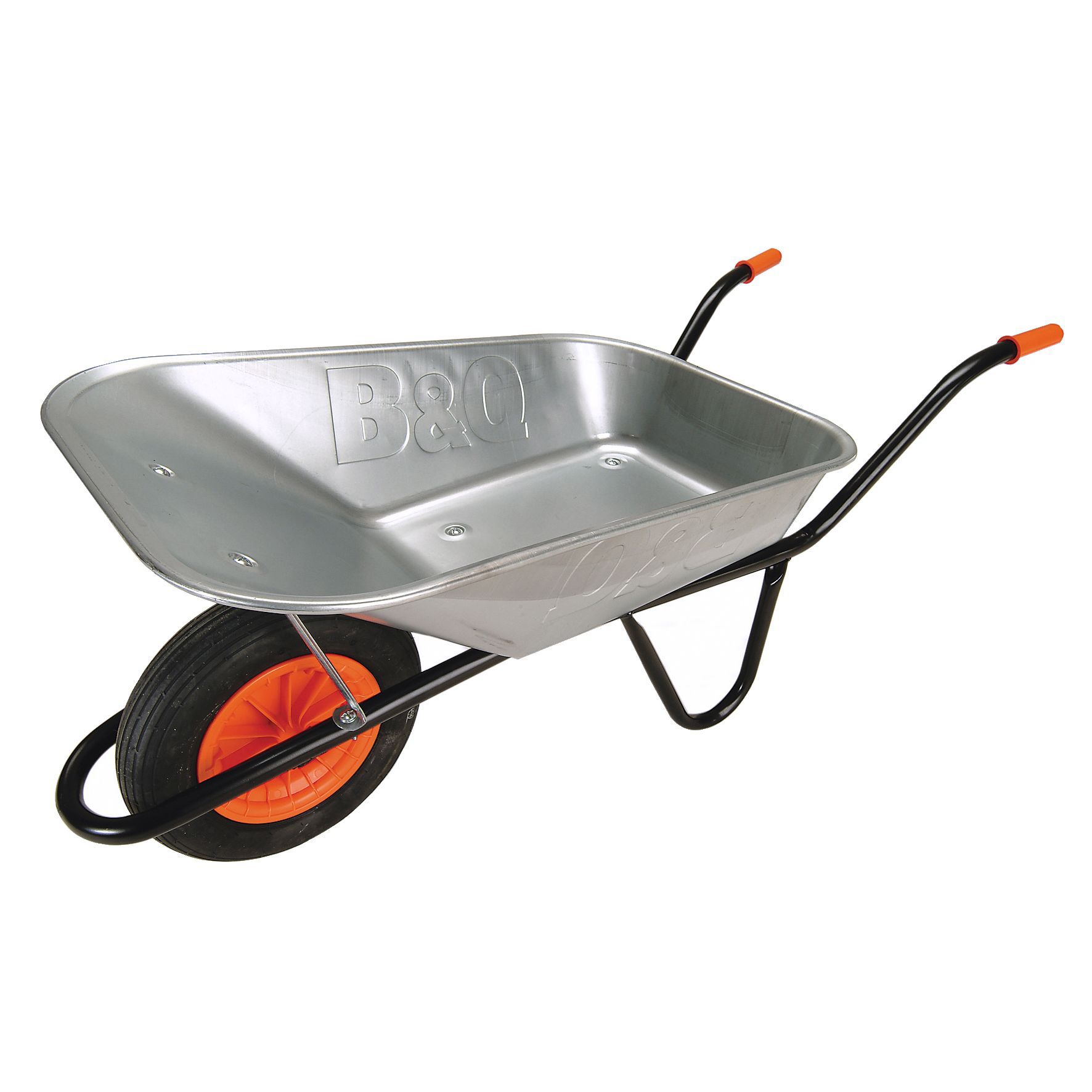 B&Q Premier Black 85L Wheelbarrow | Departments | DIY At B&Q