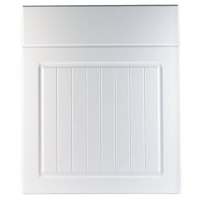 It Kitchens Chilton White Country Style Drawerline Door & Drawer Front, (W)600mm (H)715mm (T)18mm