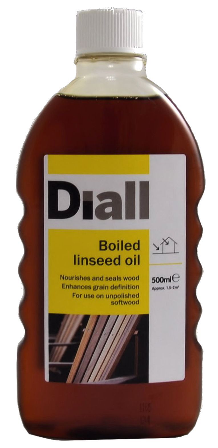 Gloss Boiled linseed Wood oil, 0.5L Departments TradePoint