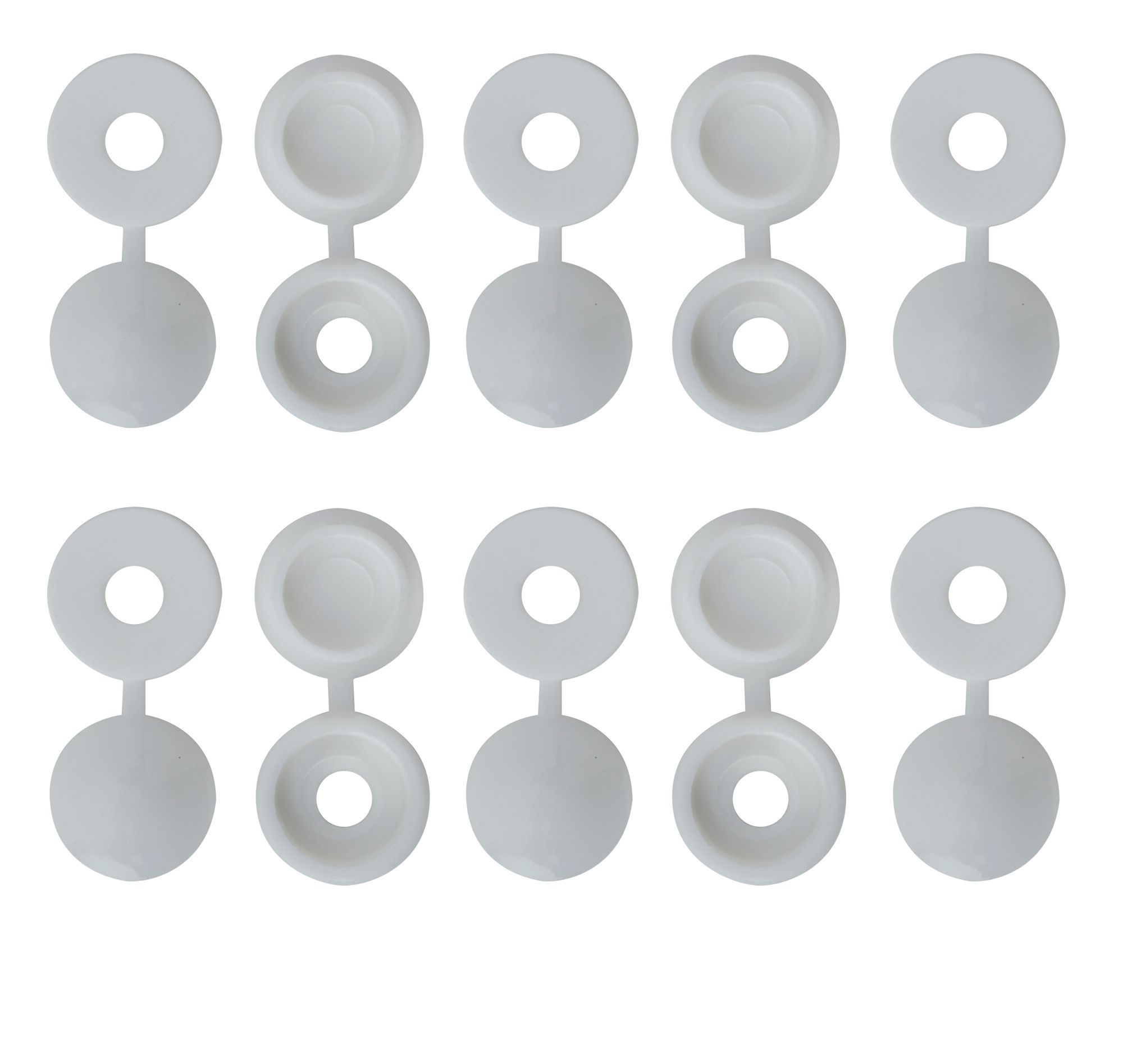 B&Q M4 Pozi Screw Cap (Dia)12mm, Pack of 100 Departments DIY at B&Q