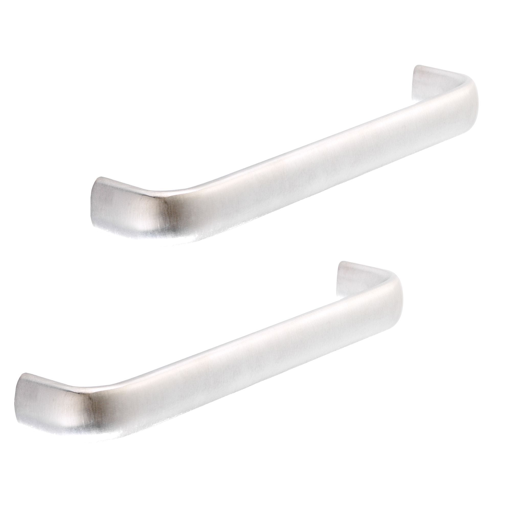 It Kitchens Brushed Stainless Steel Effect D Shaped Cabinet Handle