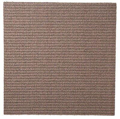 Colours Hickory Loop Carpet Tile, (L)50Cm