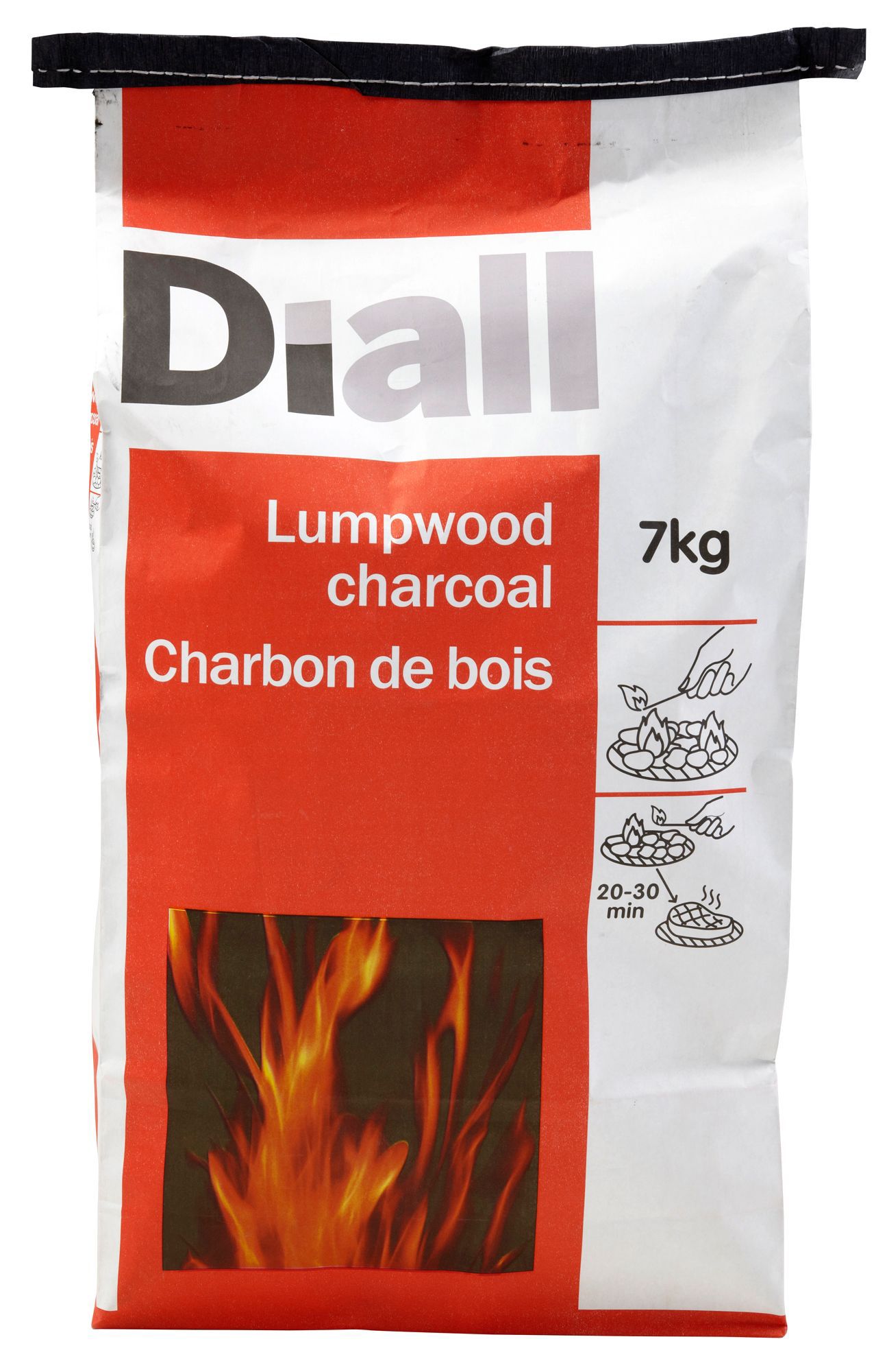 Diall Lumpwood Charcoal 7kg | Departments | DIY At B&Q