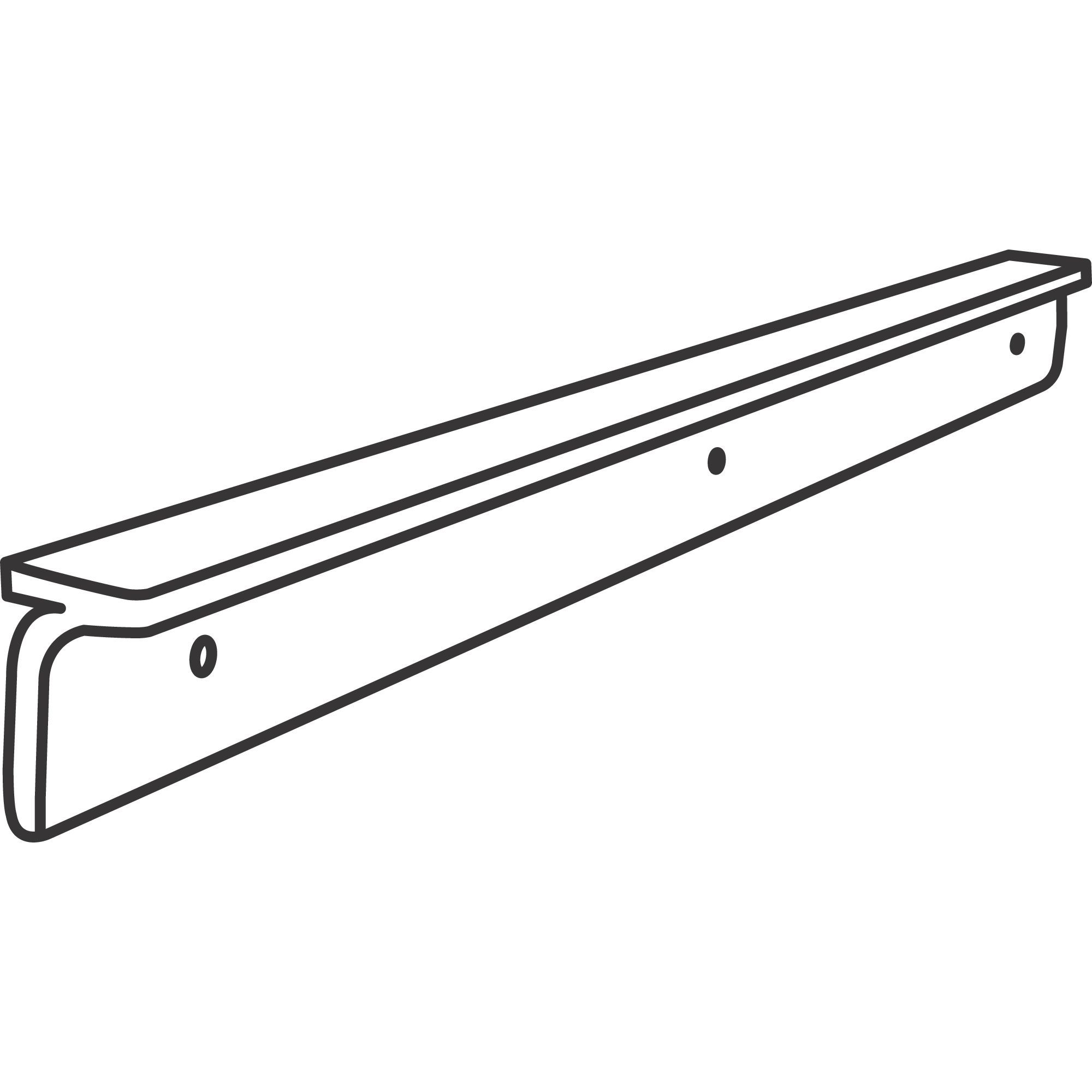 IT Kitchens Wood Effect Aluminium Kitchen Worktop Corner Joint Departments DIY at B&Q